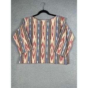 Styles De Santa Fe Women's Pattern Top Size S